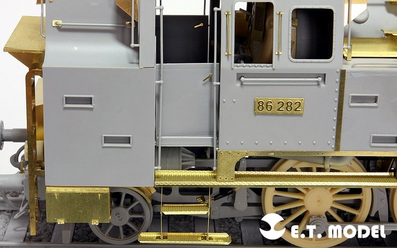E.T. Model A35-001 Steam Locomotive BR86 DRG For TRUMPETER 00217 1/35 – zdjęcie 15