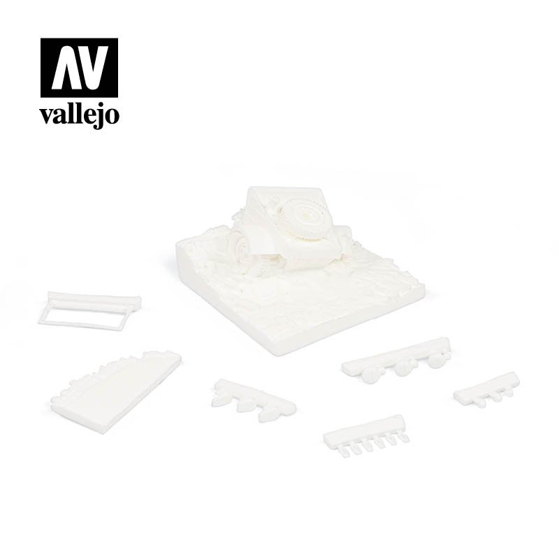 Vallejo SC008 Kubelwagen Base (Front) 1/35 – zdjęcie 2