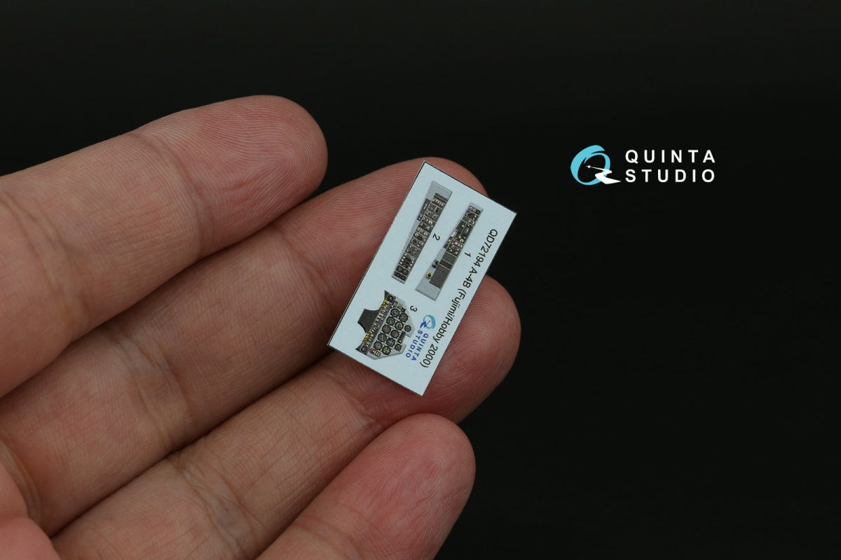 Quinta Studio QD72194 A-4B 3D-Printed &amp;amp; coloured Interior on decal paper (Fujimi/Hobby 2000) 1/72 – zdjęcie 4