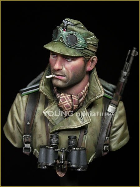 Young Miniatures YM1836 GERMAN GEBIRGSJAGER 1942 1/10 – zdjęcie 3