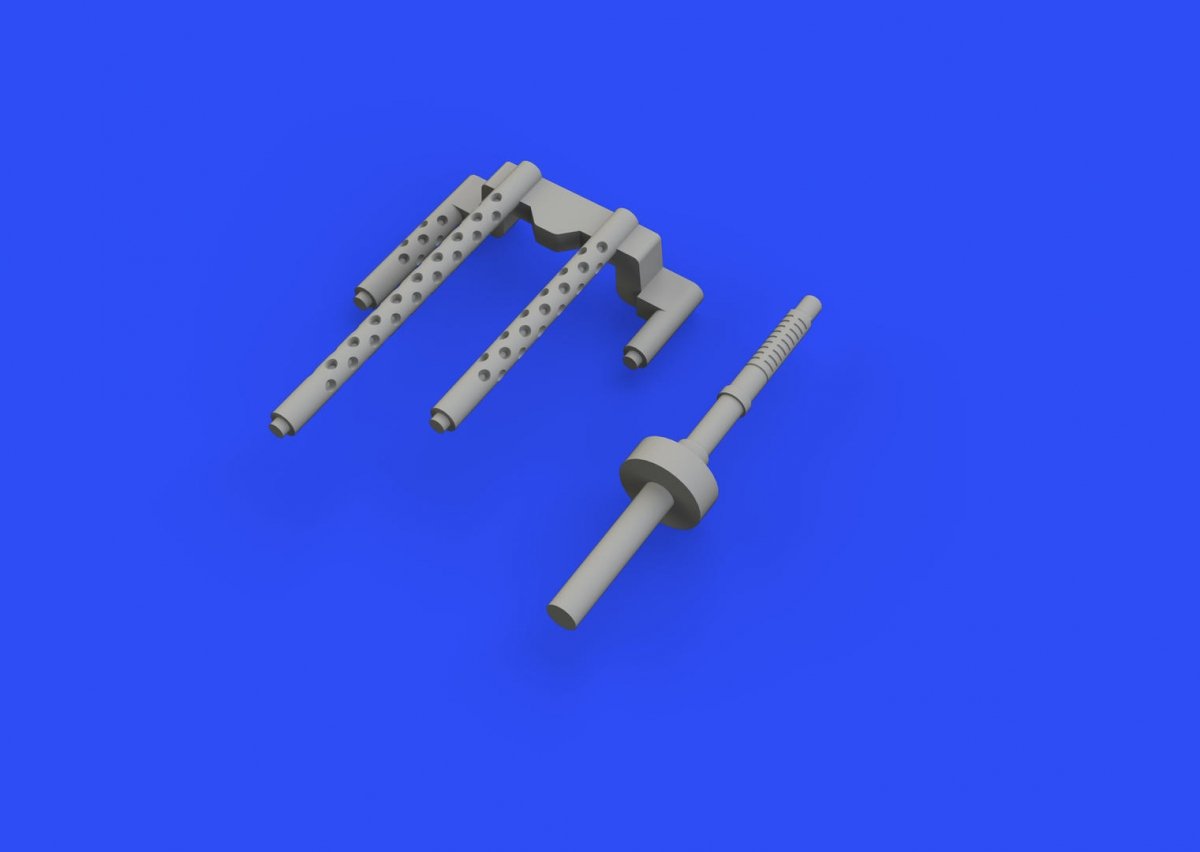 Eduard 648516 P-38F/ G gun barrels 1/48 TAMIYA – zdjęcie 3