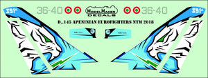 ModelMaker Decals D48145 Apeninian Eurofighters NTM 2018 1/48 – zdjęcie 2