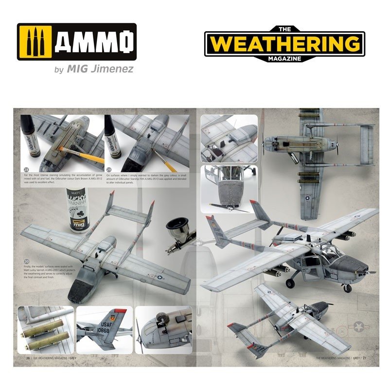 Ammo of Mig 4534 The Weathering Magazine Issue 35 – Grey (Polish) – zdjęcie 2