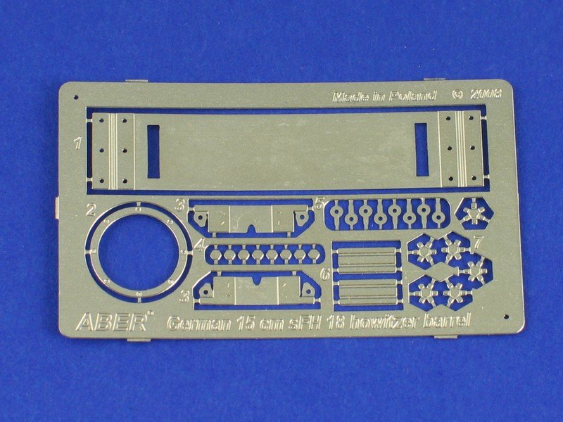 Aber 35L-066 German15 cm L/29,5 howitzer barrel for sFH 18 and Hummel 1/35 – zdjęcie 4