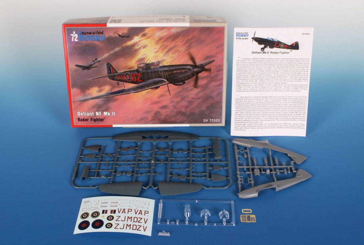 Special Hobby 72503 Defiant NF Mk.II &amp;#39;Radar Fighter&amp;#39; 1/72 – zdjęcie 2