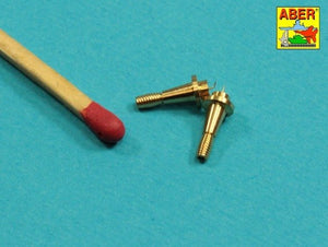 Aber R-44 Zestaw 2 anten VHF pojazdów NATO / Set of 2 NATO antennas with mount bases 1/35 – zdjęcie 5