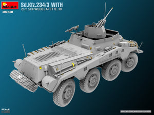 MiniArt 35431 Sd.Kfz.234/3 With 2cm Schwebelafette 38 1/35 – zdjęcie 4