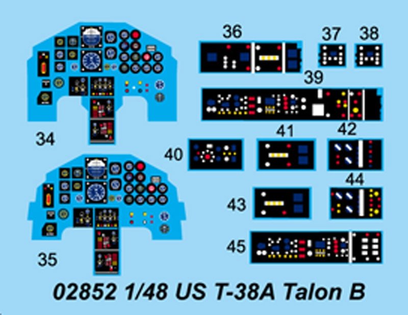 Trumpeter 02852 T-38A Talon 1/48 – image 5