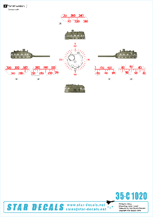 Star Decals 35-C1020 RMASG Shermans 1/35 – image 2