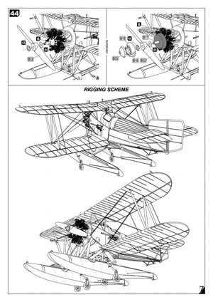 Armory Models 48004 Fairey Flycatcher British Interwar FAA Floatplane Fighter, Late (Metal) 1/48 – zdjęcie 9