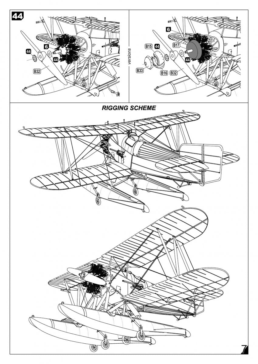 Armory Models 48004 Fairey Flycatcher British Interwar FAA Floatplane Fighter, Late (Metal) 1/48 – zdjęcie 9