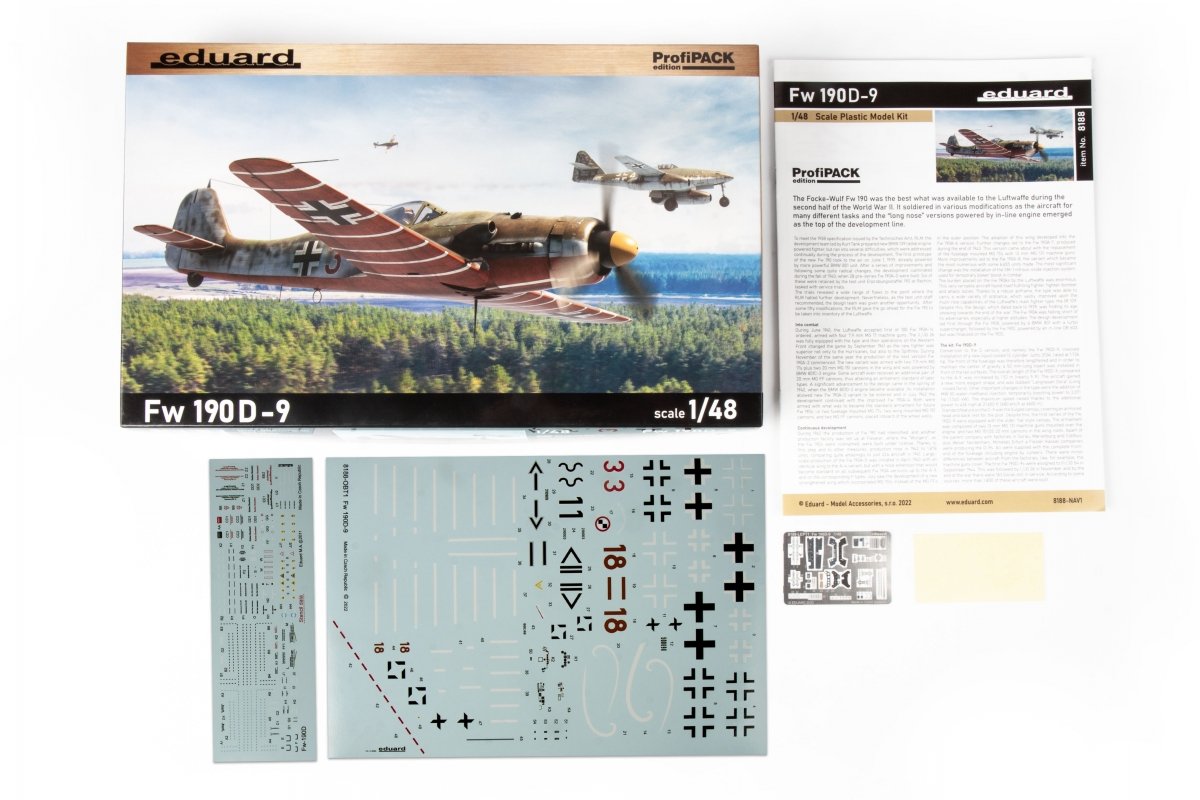 Eduard 8188 Fw 190D-9 ProfiPACK edition 1/48 – zdjęcie 3