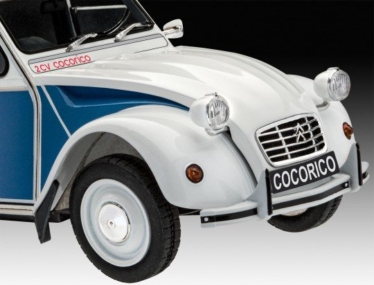 Revell 67653 Citroën 2 CV Cocorico Model Set 1/24 – zdjęcie 4