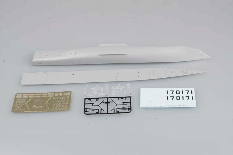 Trumpeter 04530 PLA Navy Type 052C DDG-170 LanZhou 1/350 – zdjęcie 2