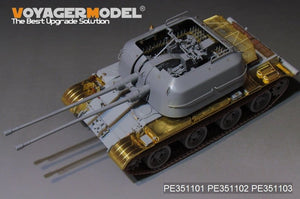 Voyager Model PE351101 Soviet ZSU-57-2 SPAAG Basic set（For TRUMPETER 05559） 1/35 – image 3