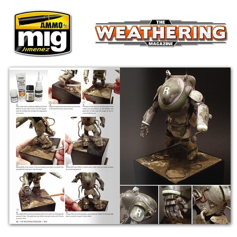 AMMO of Mig Jimenez 4504 - The Weathering Magazine - Mud (English Version) – zdjęcie 2