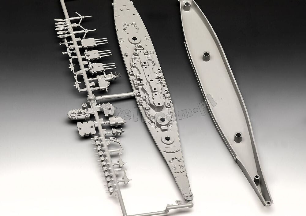Revell 65183 USS New Jersey Model Set 1/1200 – image 7