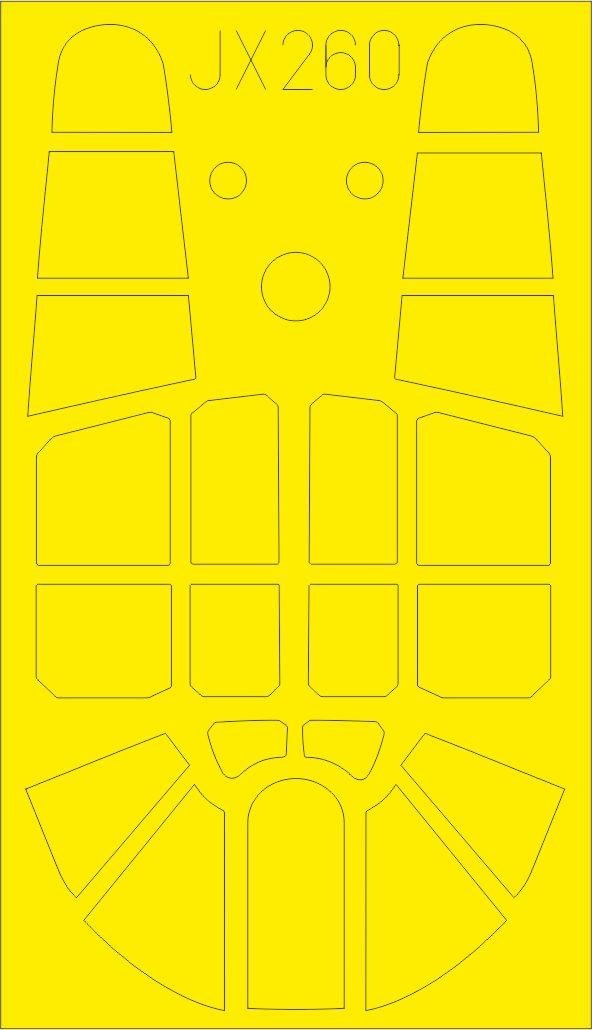 Eduard BIG33122 P-40E part I for Trumpeter 1/32 – zdjęcie 2