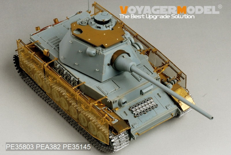 Voyager Model PE35803 WWII German Pz.Kpfw.IV Ausf.J (mit Panther F turret) For DRAGON 6824 1/35 – zdjęcie 10