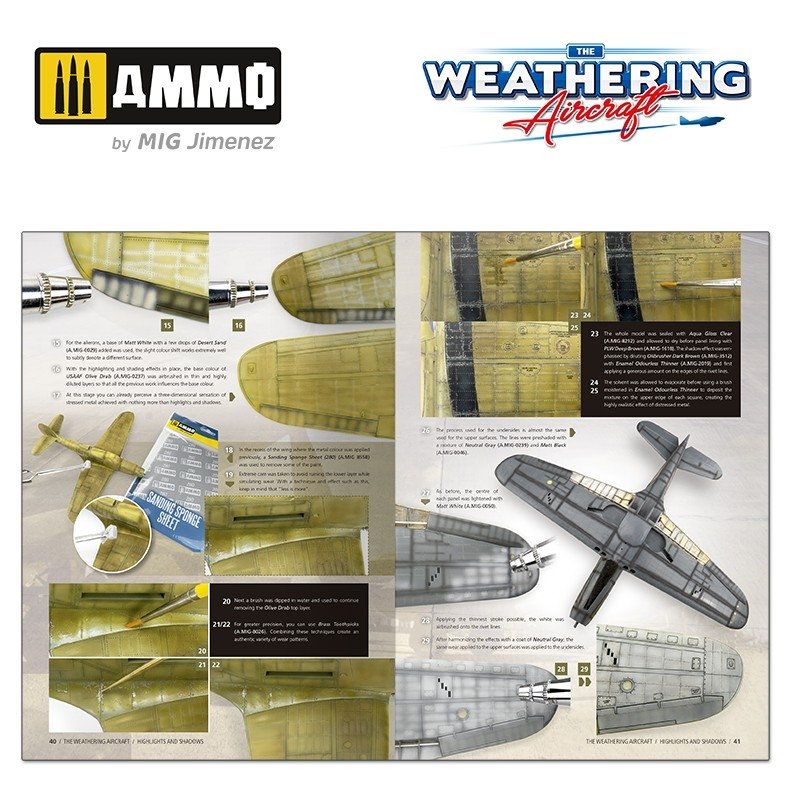 Ammo of Mig 5222 The Weathering Aircraft N 22. HIGHLIGHTS AND SHADOWS (English) – zdjęcie 5