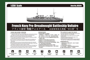 Hobby Boss 86504 French Navy Pre-Dreadnought Battleship Voltaire 1/350 – zdjęcie 2