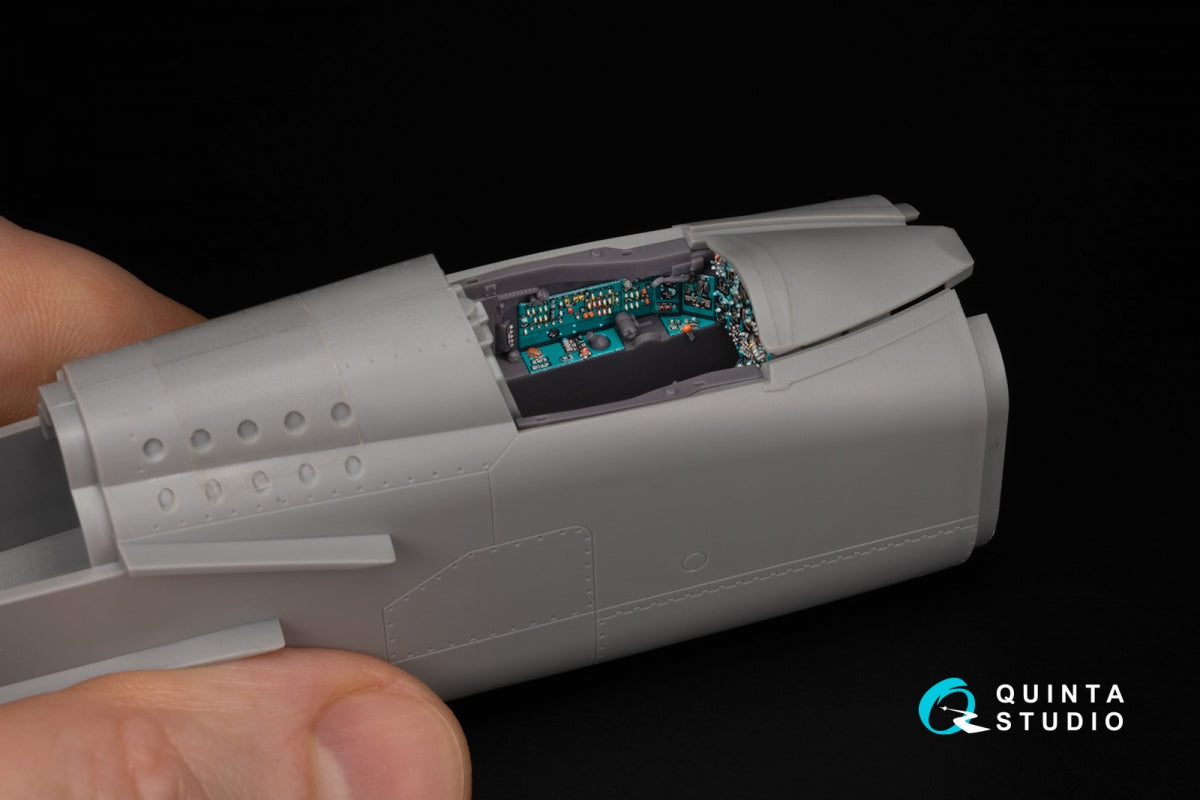 Quinta Studio QD+48560 MiG-25PD 3D-Printed &amp;amp; coloured Interior on decal paper (ICM) (with 3D-printed resin parts) 1/48 – zdjęcie 10