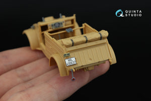 Quinta Studio QD+48546 Kubelwagen Type 82 3D-Printed &amp;amp; coloured Interior on decal paper (Tamiya) (with 3D-printed resin parts) 1/48 – zdjęcie 8