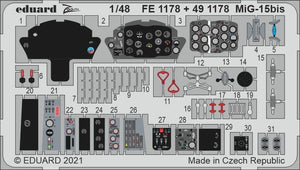 Eduard 491178 MiG-15bis BRONCO / HOBBY 2000 1/48