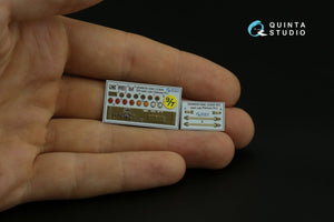 Quinta Studio QD48029 GMC CCKW 353 (open cab) 3D-Printed &amp;amp; coloured Interior on decal paper (Tamiya) 1/48 – zdjęcie 2