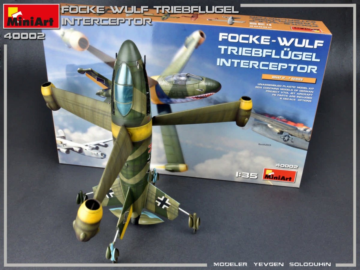MiniArt 40002 FOCKE WULF TRIEBFLUGEL INTERCEPTOR 1/35 – Bild 2