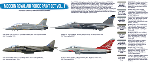 Hataka HTK-BS52 BLUE LINE – Modern Royal Air Force paint set vol. 1 8x17ml – zdjęcie 3