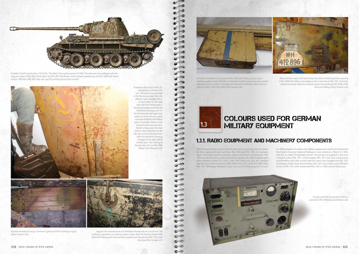 AK Interactive AK299 REAL COLORS OF WWII ARMOR – NEW 2ND EXTENDED &amp;amp; UPDATED VERSION (EN) – zdjęcie 4