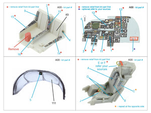 Quinta Studio QD72099 KA-6D Tanker Intruder 3D-Printed &amp; coloured Interior on decal paper (Fujimi) 1/72