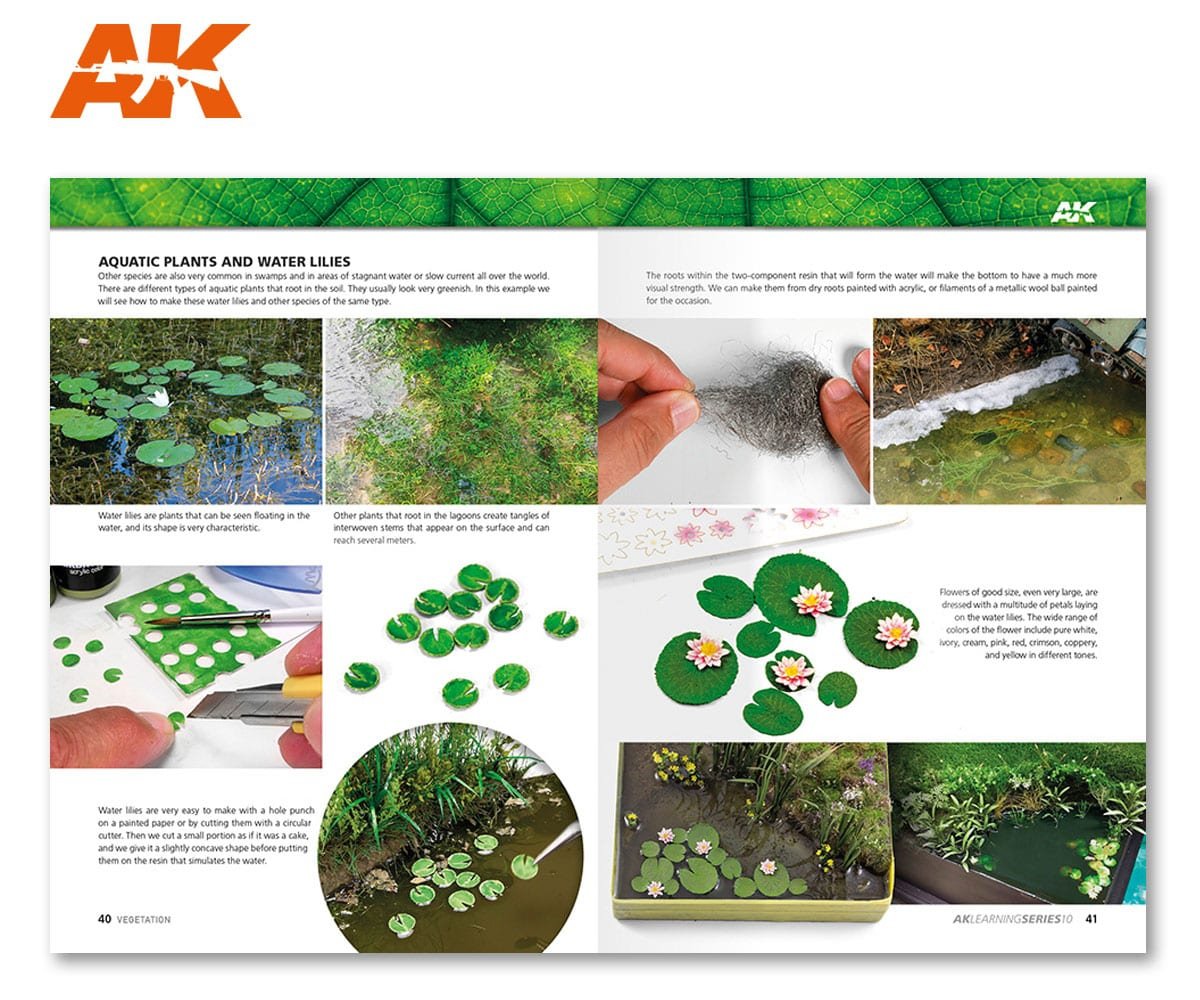 AK Interactive AK295 AK LEARNING 10: MASTERING VEGETATION IN MODELING – zdjęcie 4