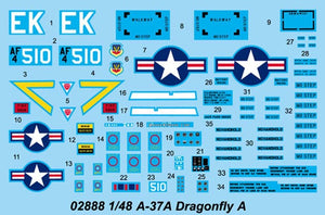 Trumpeter 02888 A-37A Dragonfly 1/48 – zdjęcie 4