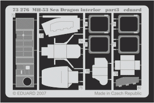 Eduard 73276 MH-53 interior 1/72 ITALERI – zdjęcie 3