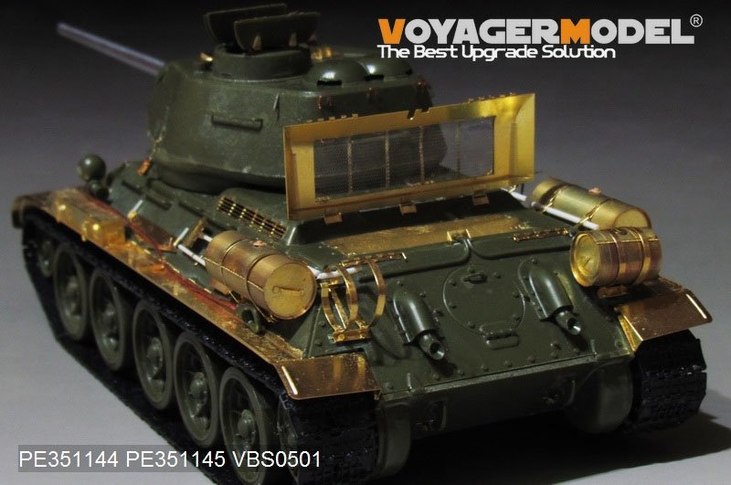 Voyager Model PE351144B (B ver include Gun Barrel) WWII Russian T-34/85 Production Basic(For ZVEZDA 3687) 1/35 – zdjęcie 2