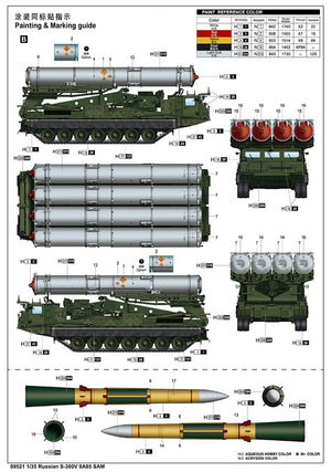 Trumpeter 09521 Russian S-300V 9A85 SAM 1/35 – image 2