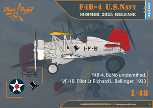 Clear Prop! CP4826 Boeing F4B-4 in US Navy Service 1/48 – Bild 3