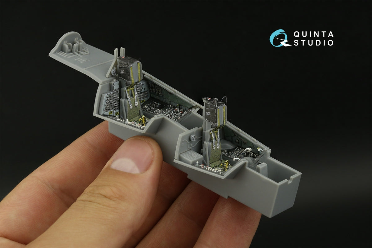 Quinta Studio QD48405 F-14D 3D-Printed &amp;amp; coloured Interior on decal paper (Hobby Boss) 1/48 – zdjęcie 10