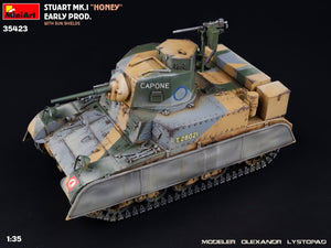 MiniArt 35423 Stuart Mk.I “Honey” Early Prod. w/Sun Shields 1/35 – zdjęcie 10