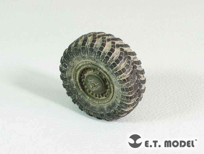 E.T. Model ER35-061 Soviet "Elbrus" Scud-B Weighted Road Wheels For TRUMPETER 01019 1/35