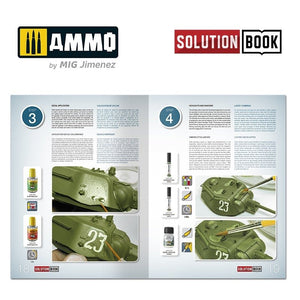 AMMO of Mig Jimenez 7900 Solution Box MINI - 4BO Green Vehicles – zdjęcie 6