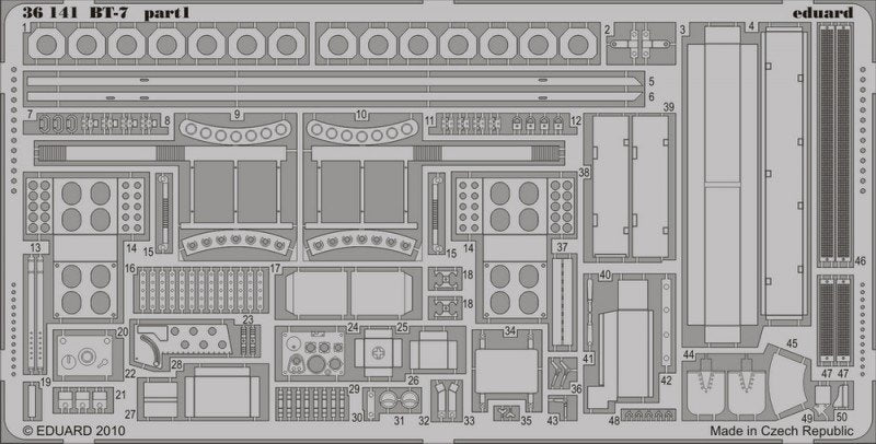 Eduard 36141 BT-7 1/35 Tamiya – immagine 2