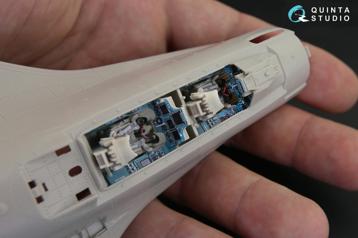 Quinta Studio QD48188 Su-30SM 3D-Printed colored Interior on decal paper (for KittyHawk kit) 1/48 – image 8