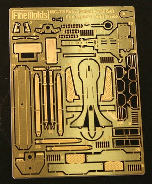Fine Molds MG73 Extra detail parts for Type 73 Light Track (Photo Etched) 1/35
