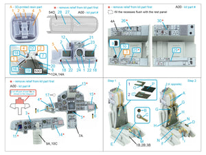 Quinta Studio QD+48519 Tornado ECR 3D-Printed colored Interior on decal paper (Italeri) (with 3D-printed resin parts) 1/48 – image 7