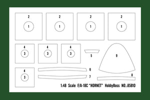 Hobby Boss 85810 F/A-18C Hornet 1/48 – zdjęcie 6