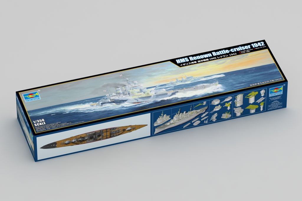 Trumpeter 05376 HMS Renown 1942 1/350 – imagen 2