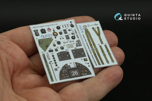 Quinta Studio QD32140 Hawker Hurricane Family 3D-Printed &amp;amp; colored Interior on decal paper (Fly) 1/32 – image 11